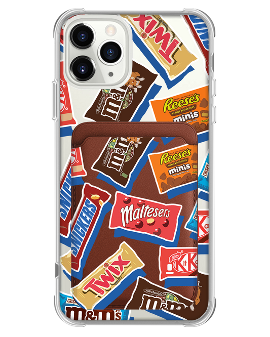 iPhone Magnetic Wallet Case - Choco Sweet