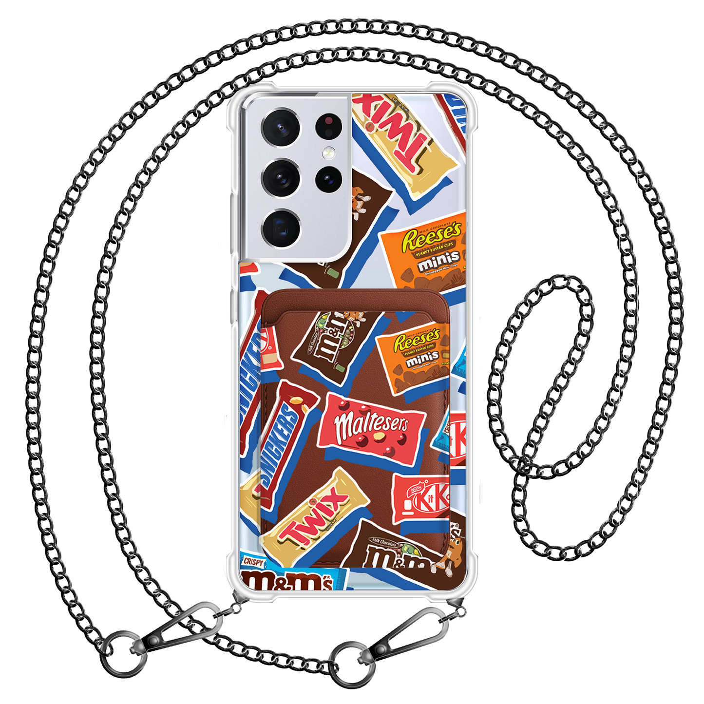 Android Magnetic Wallet Case - Choco Sweet