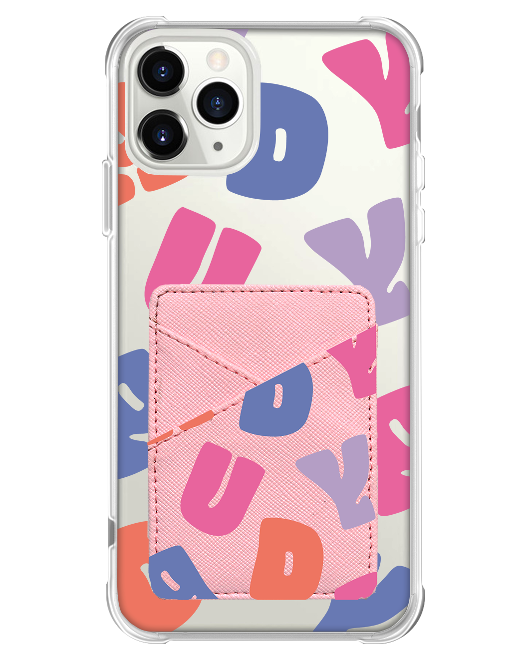 iPhone Phone Wallet Case - Chubby Monogram