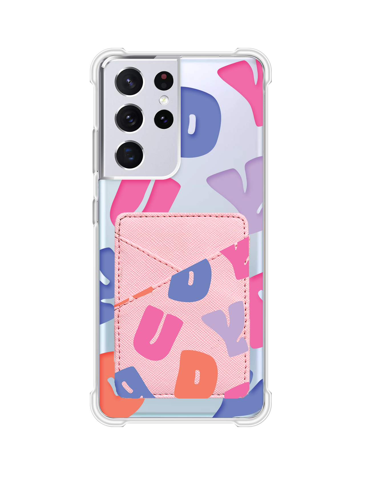 Android Phone Wallet Case - Chubby Monogram