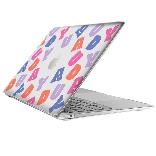 MacBook Snap Case - Chubby Monogram