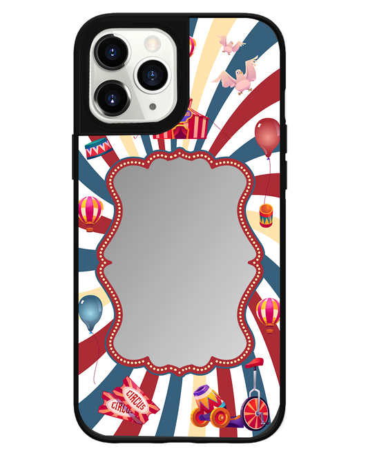 iPhone Mirror Grip Case - Circus