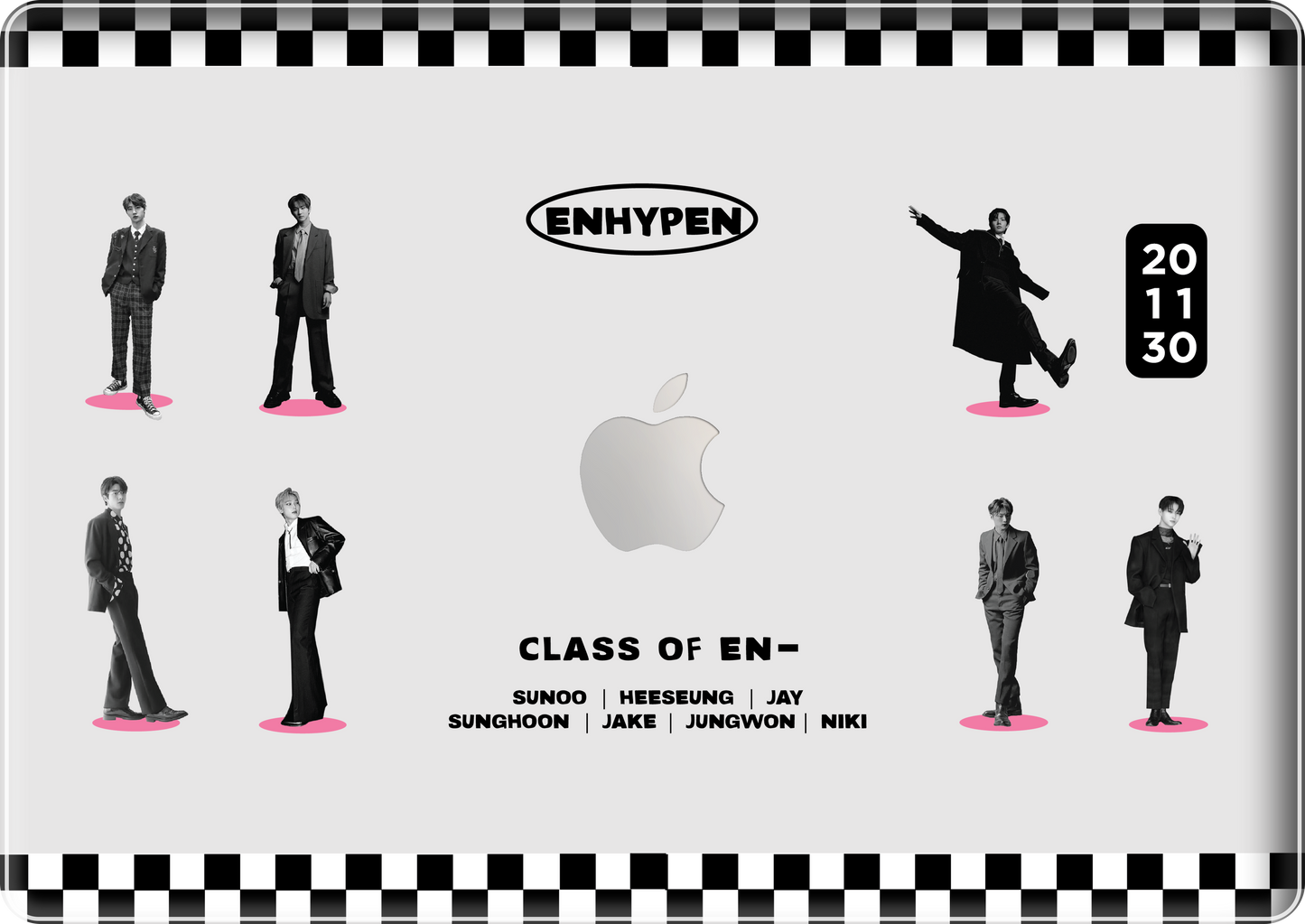 Macbook Snap Case - Enhypen Class of Enhypen