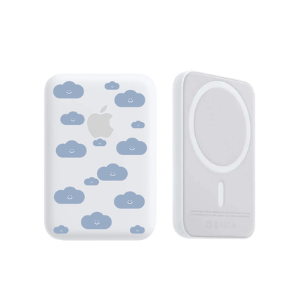 Magnetic Wireless Powerbank - Cloud