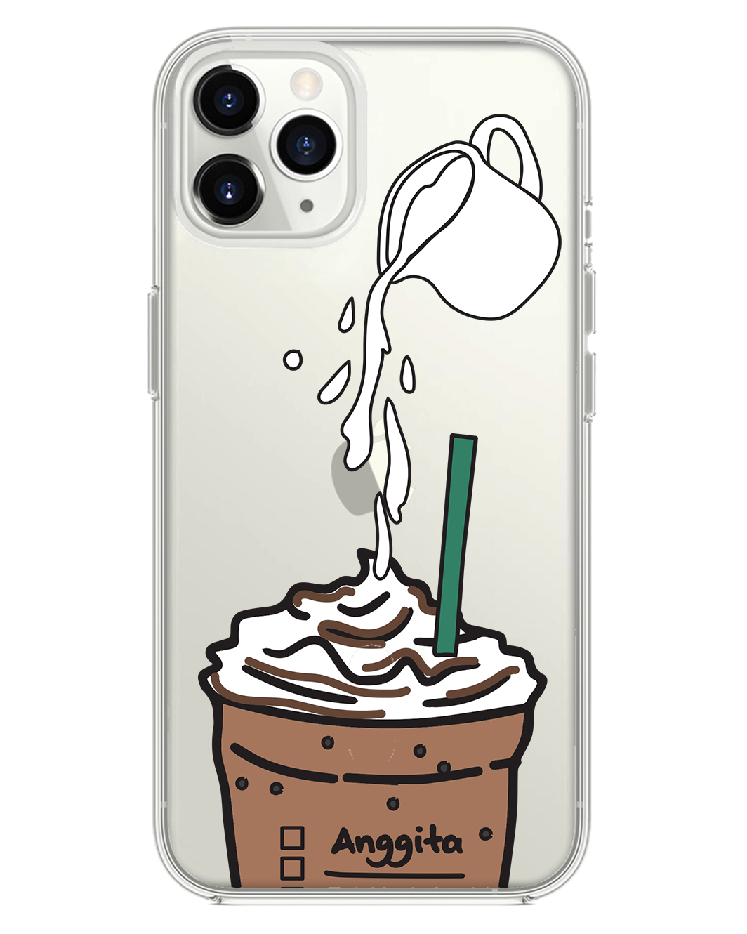 iPhone Rearguard Hybrid - Coffee Frappe