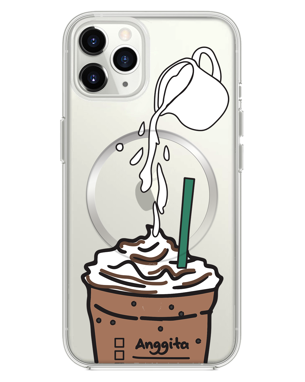 iPhone Rearguard Hybrid - Coffee Frappe