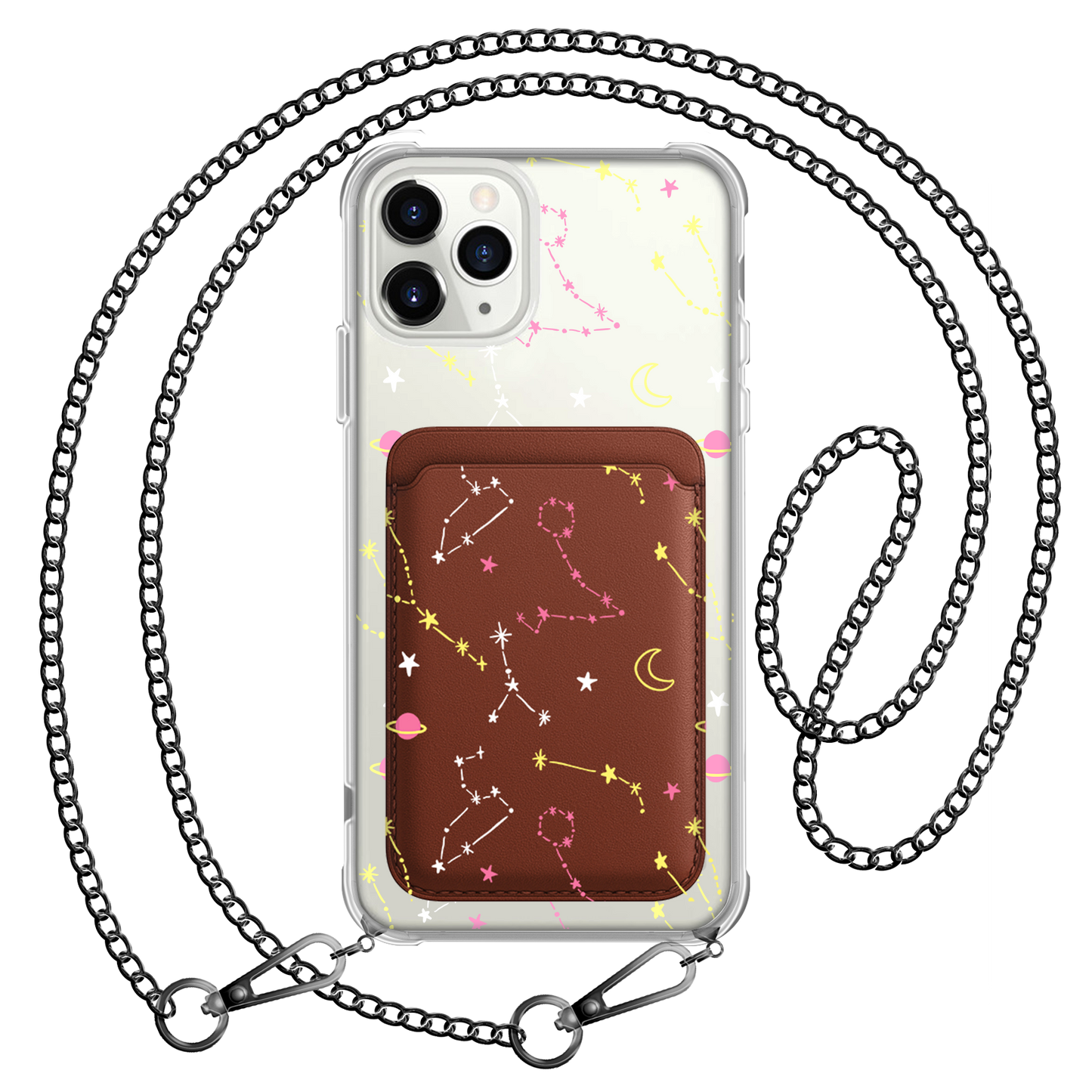 iPhone Magnetic Wallet Case - Constellation Candy