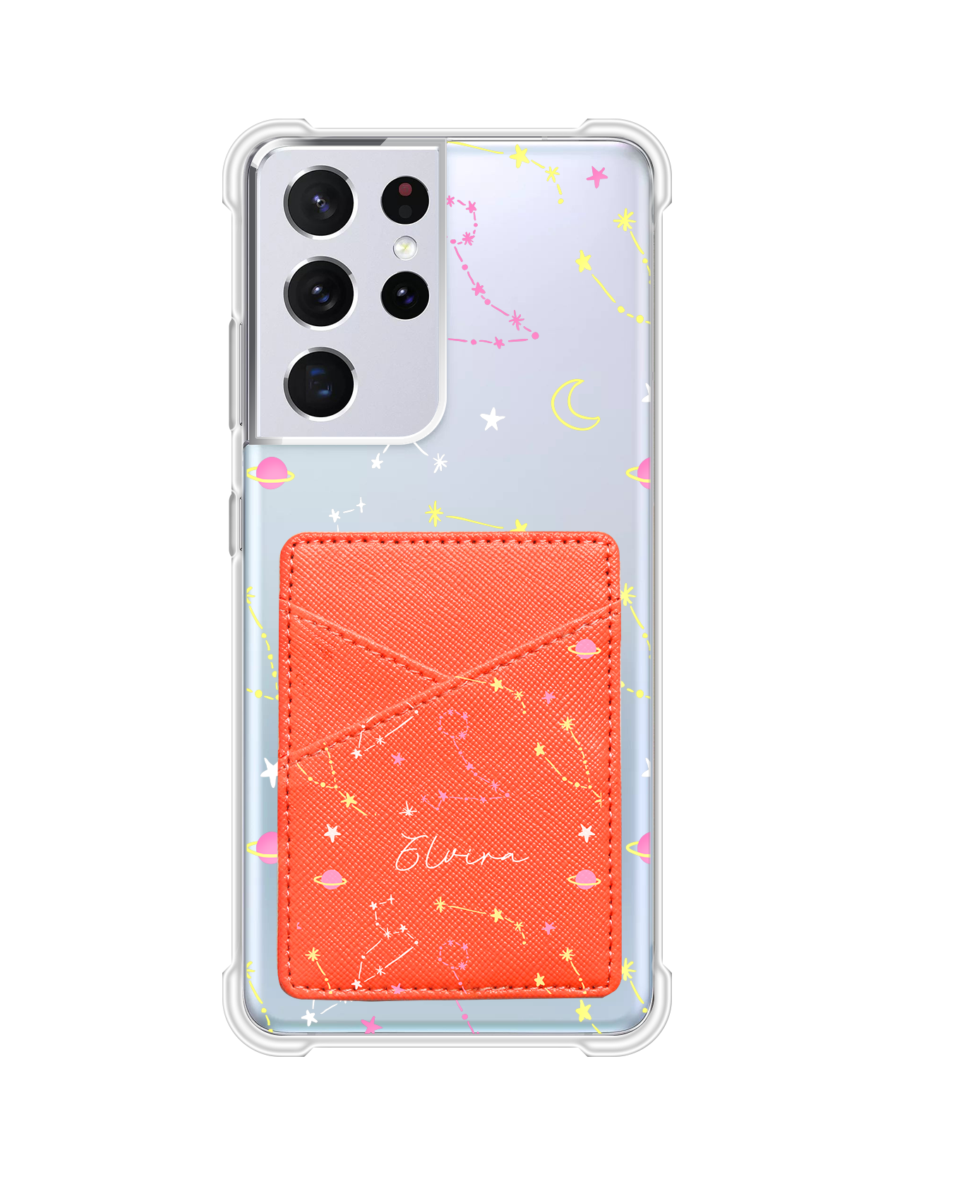 Android Phone Wallet Case - Constellaton Candy