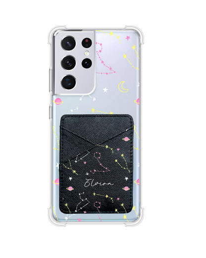 Android Phone Wallet Case - Constellaton Candy