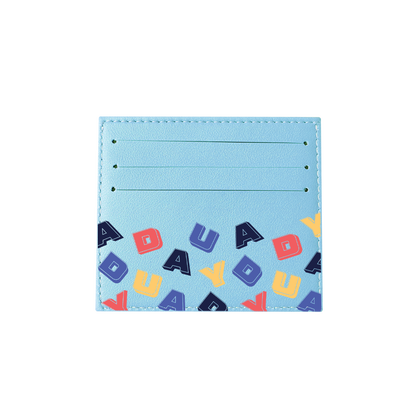 6 Slots Card Holder - Cool Monogram