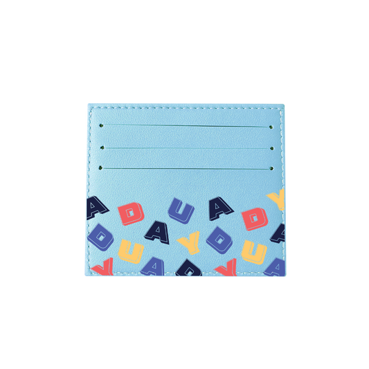 6 Slots Card Holder - Cool Monogram