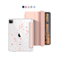 iPad Macaron Flip Cover - Coral Constellation