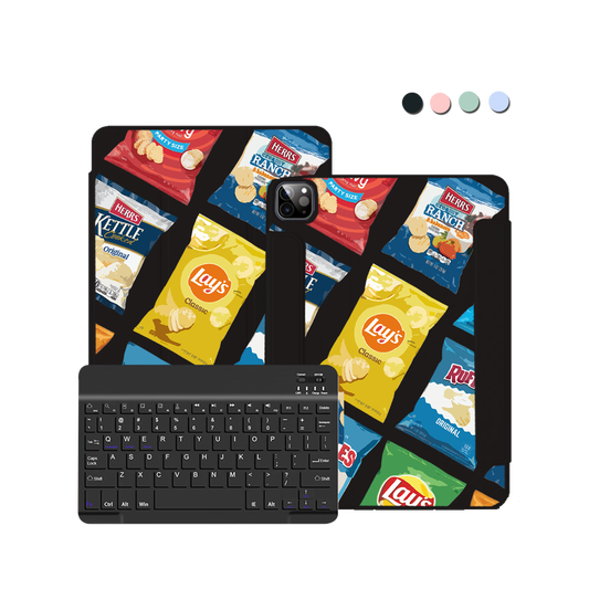 iPad / Android Tab Wireless Keyboard Flipcover - Crisps