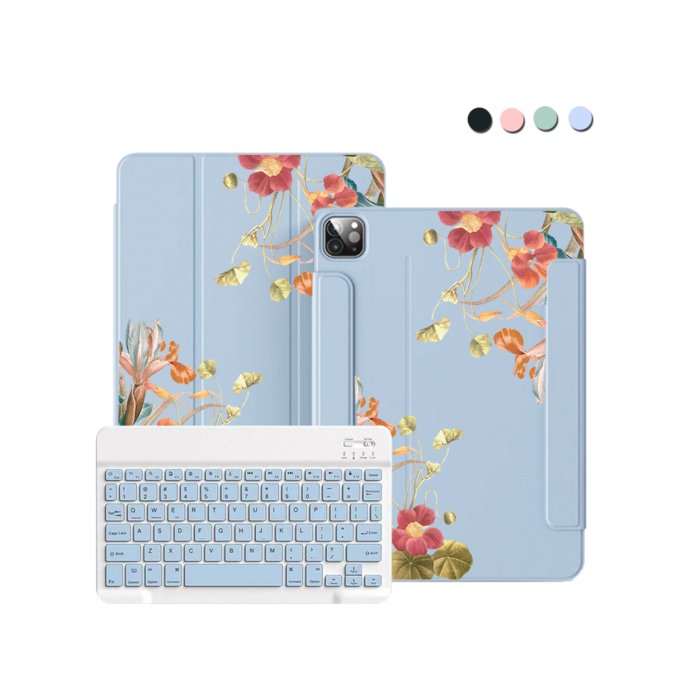 iPad / Android Tab Wireless Keyboard Flipcover - Caroline