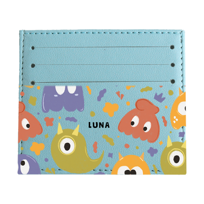 6 Slots Card Holder - Cute Monster 1.0