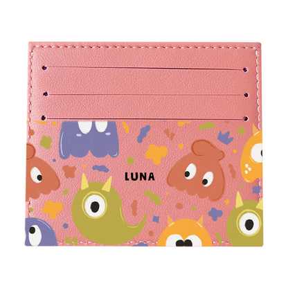 6 Slots Card Holder - Cute Monster 1.0
