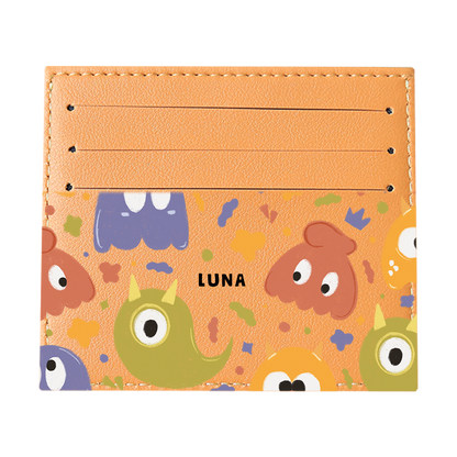 6 Slots Card Holder - Cute Monster 1.0