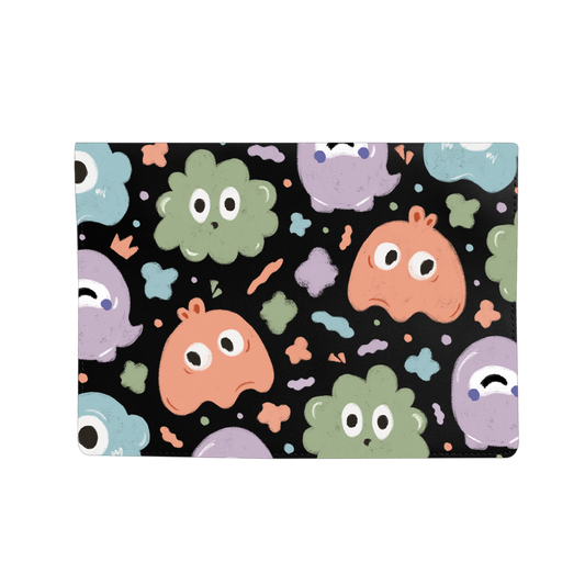 Vegan Leather Sleeve - Cute Monster 2.0