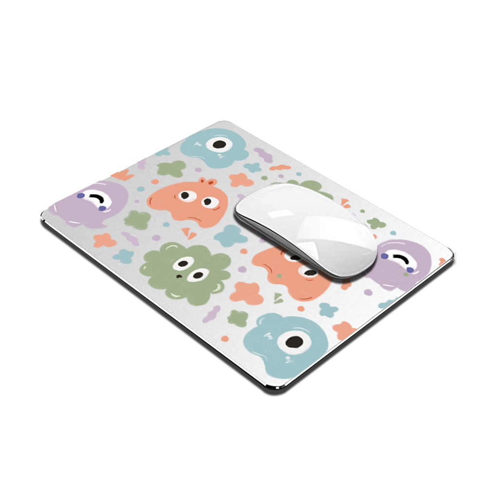 Metal Aluminum Mousepad - Cute Monster 2.0