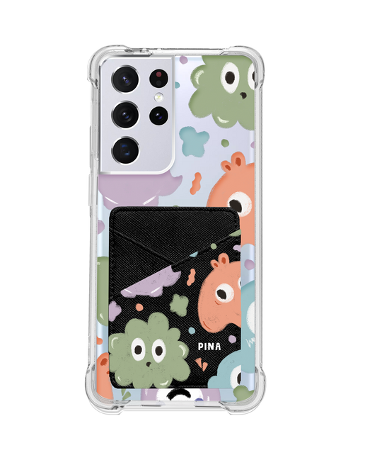 Android Phone Wallet Case - Cute Monster 2.0