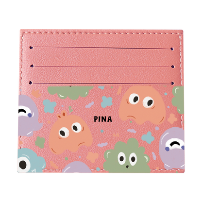 6 Slots Card Holder - Cute Monster 2.0