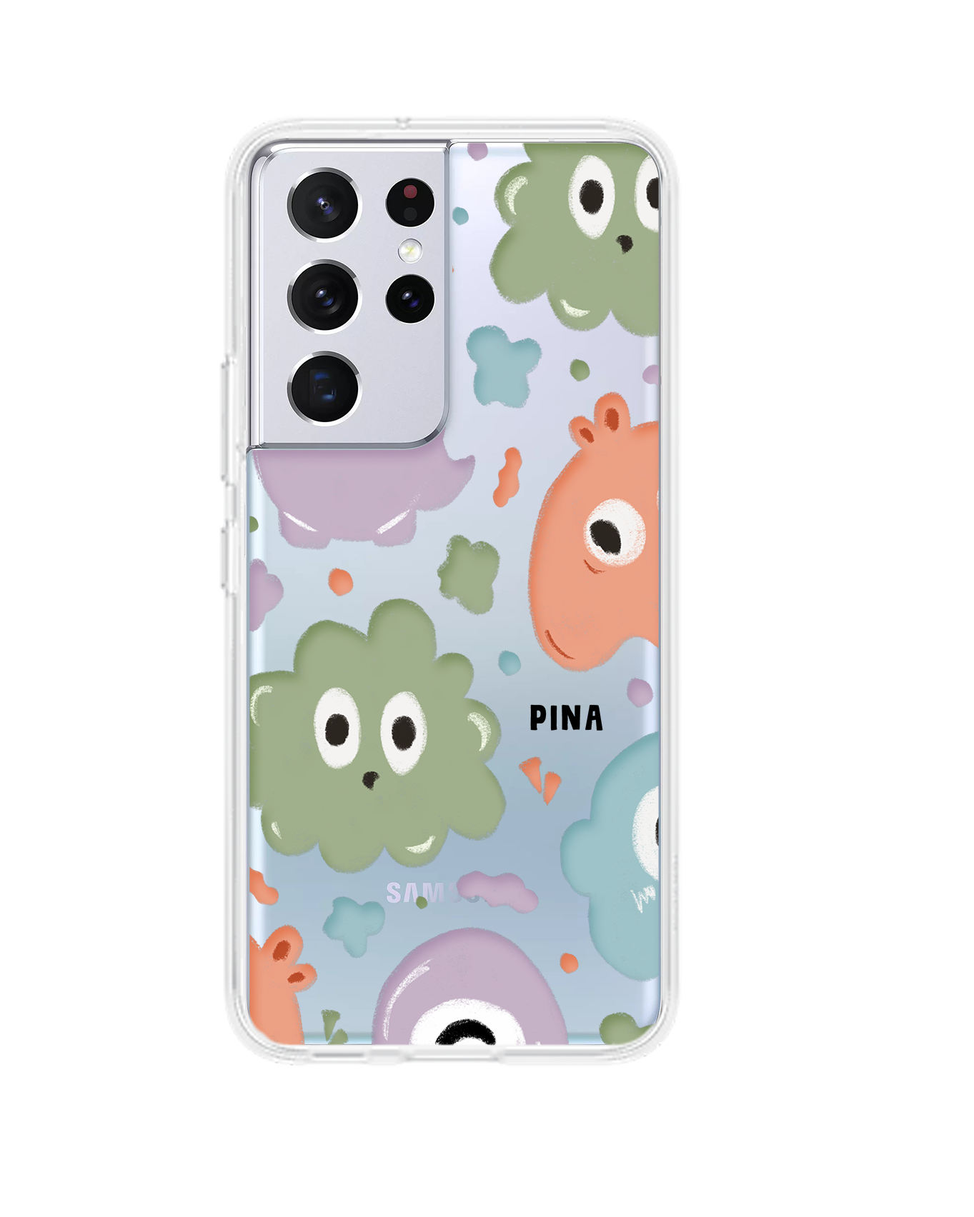 Android Rearguard Hybrid Case - Cute Monster 2.0