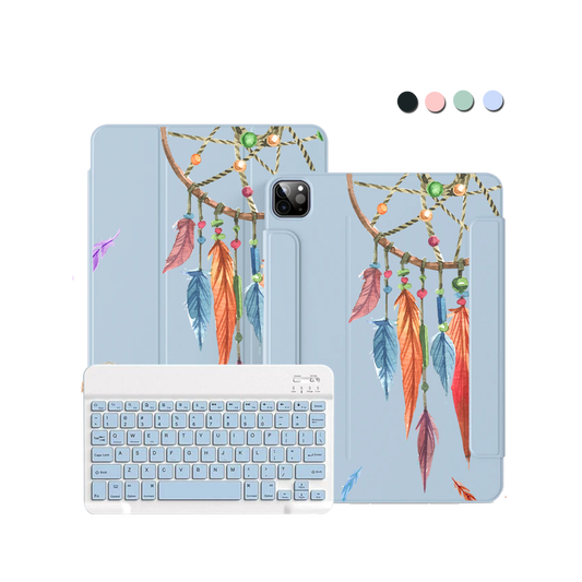 iPad / Android Tab Wireless Keyboard Flipcover - Dreamcatcher 2.0