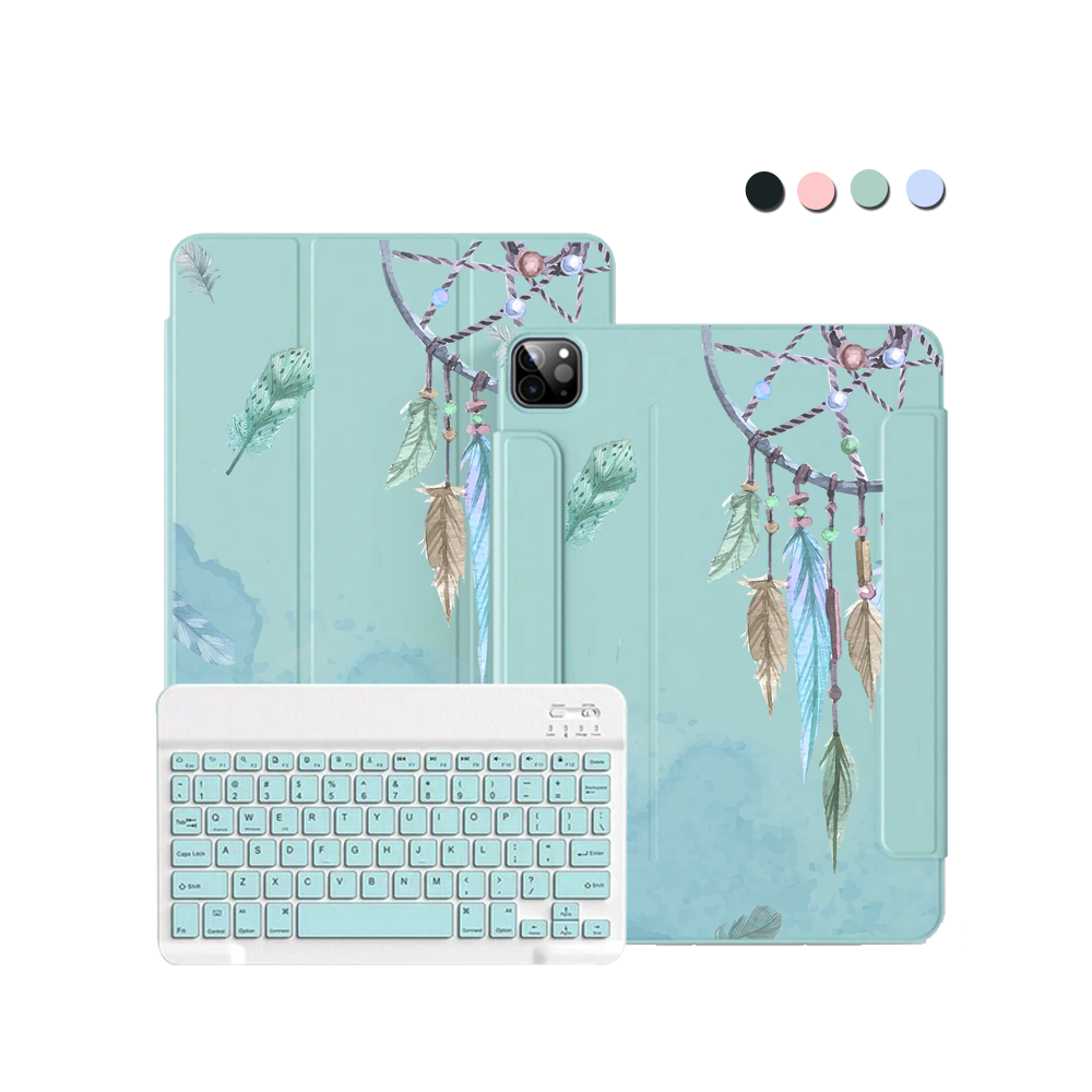 iPad / Android Tab Wireless Keyboard Flipcover - Dreamcatcher 3.0