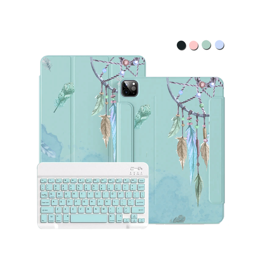 iPad / Android Tab Wireless Keyboard Flipcover - Dreamcatcher 3.0