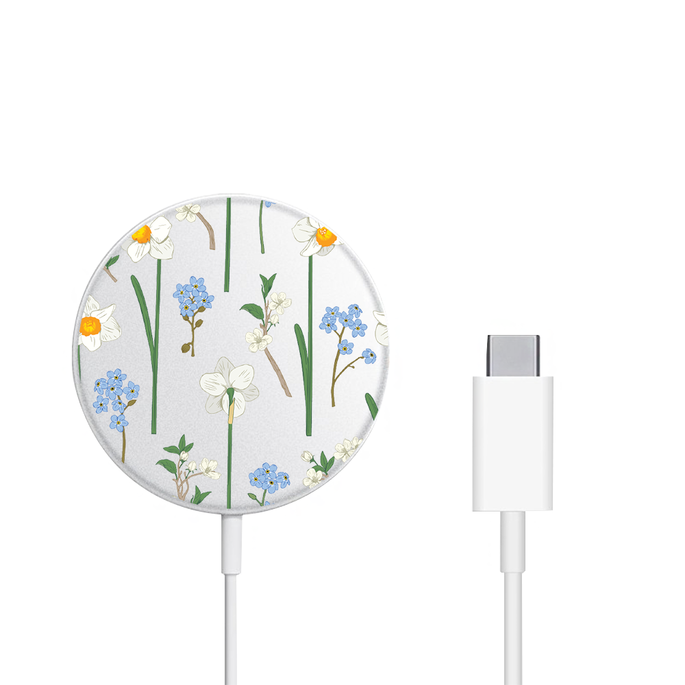 Magnetic Wireless Charger - December Narcissus
