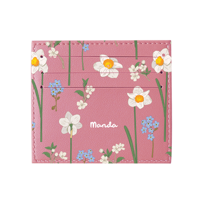 6 Slots Card Holder - December Narcissus