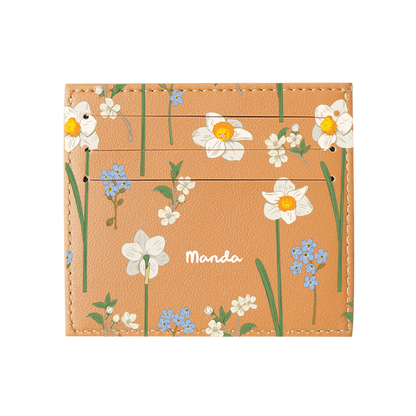 6 Slots Card Holder - December Narcissus