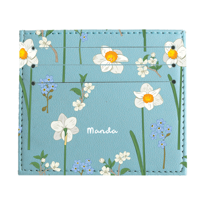 6 Slots Card Holder - December Narcissus