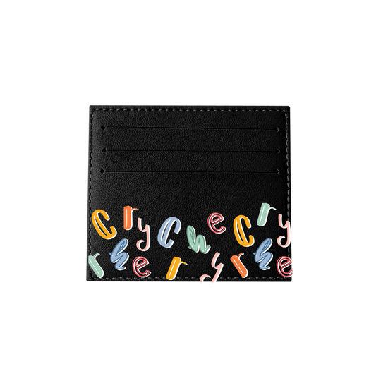 6 Slots Card Holder - Doodle 1.0 Monogram