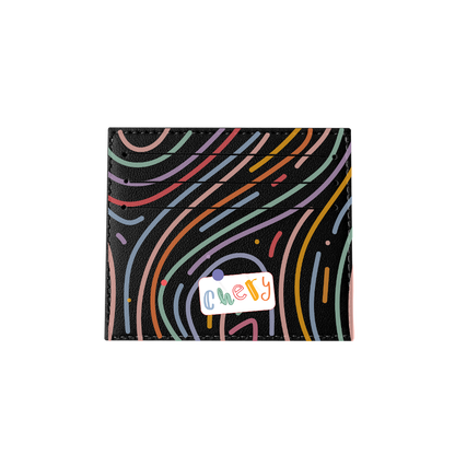 6 Slots Card Holder - Doodle 2.0 Monogram