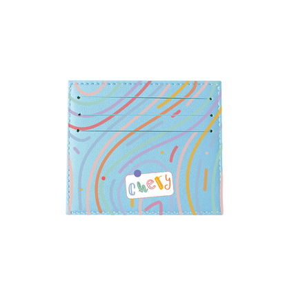 6 Slots Card Holder - Doodle 2.0 Monogram