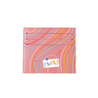 6 Slots Card Holder - Doodle 2.0 Monogram