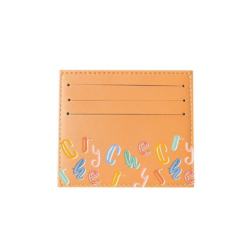 6 Slots Card Holder - Doodle 1.0 Monogram