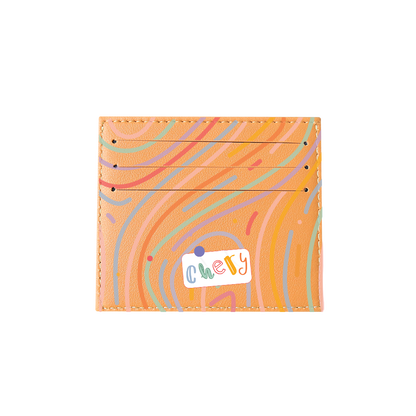 6 Slots Card Holder - Doodle 2.0 Monogram