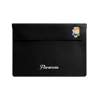 Vegan Leather Sleeve - Doodle 1.0