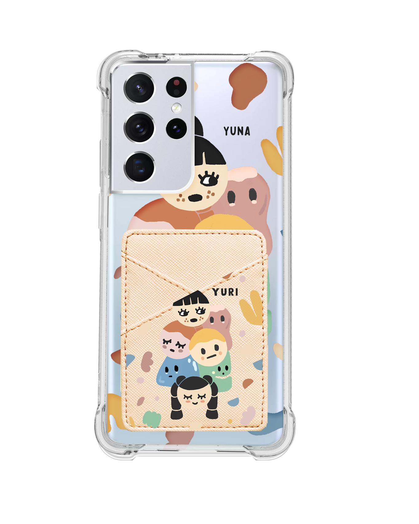 Android Phone Wallet Case - Doodle 1.0