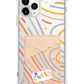 iPhone Phone Wallet Case - Doodle 2.0 Monogram