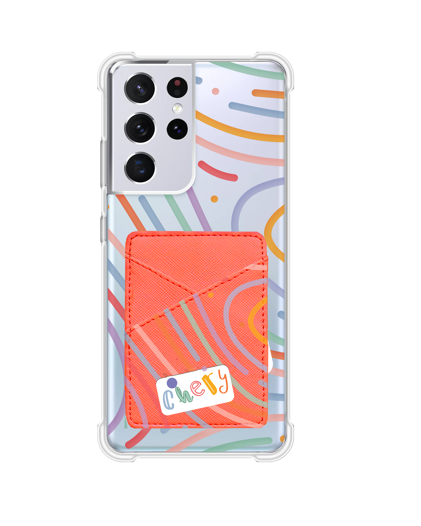 Android Phone Wallet Case - Doodle 2.0 Monogram