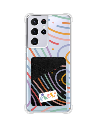 Android Phone Wallet Case - Doodle 2.0 Monogram