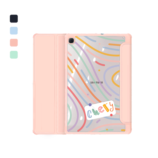 Android Tab Acrylic Flipcover - Doodle 2.0 Monogram