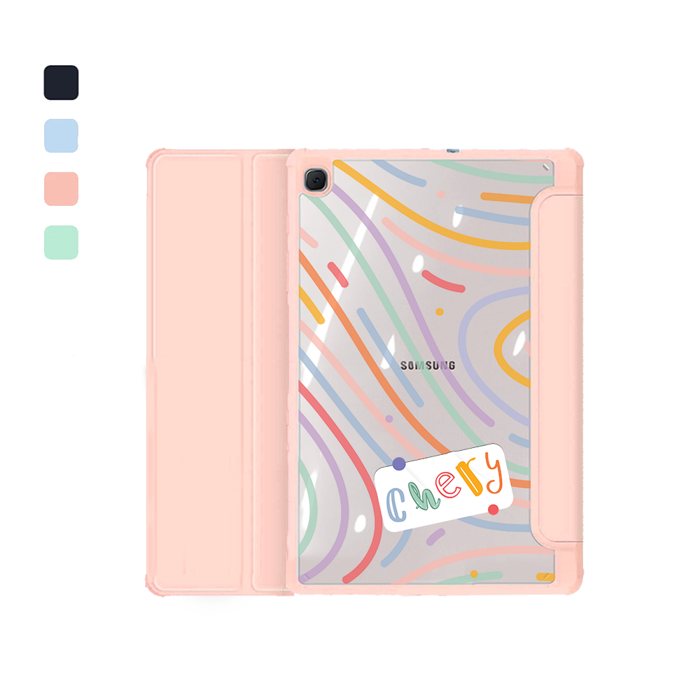 Android Tab Acrylic Flipcover - Doodle 2.0 Monogram