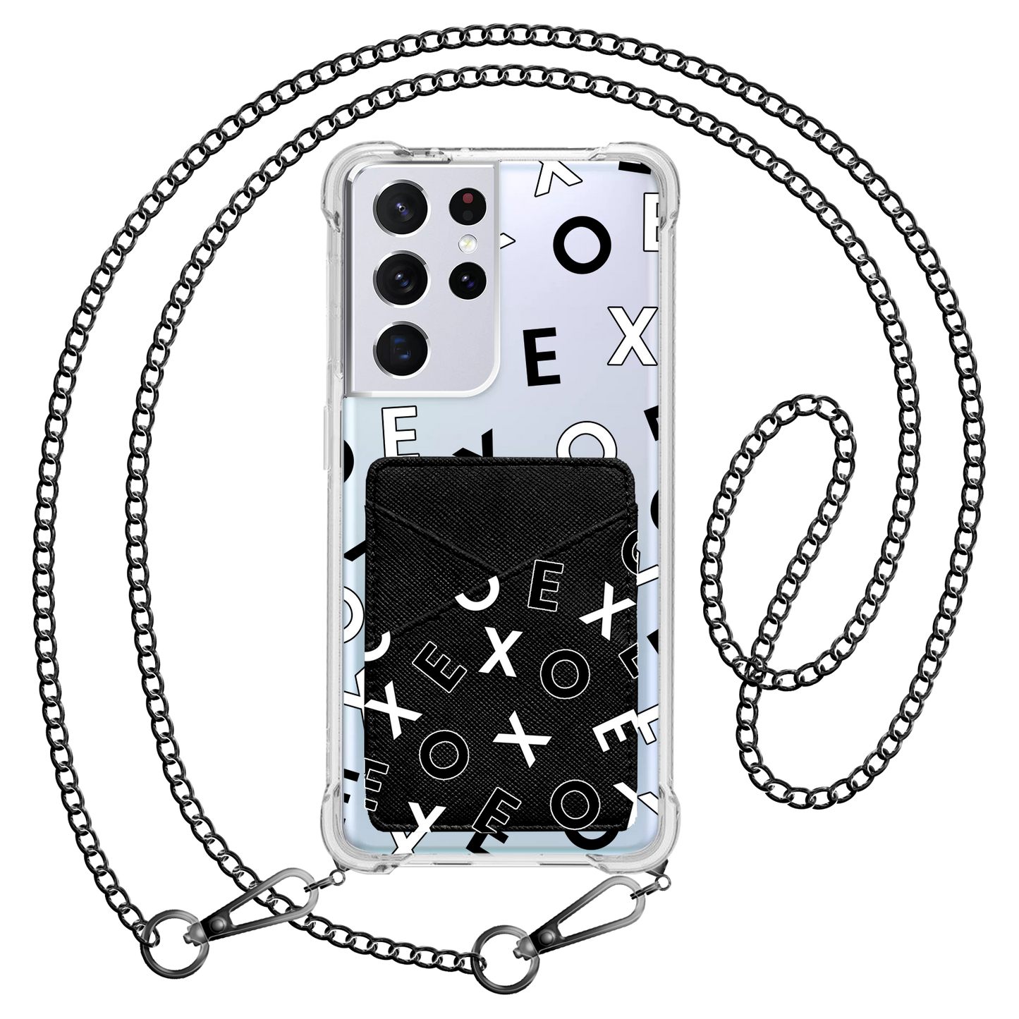 Android Phone Wallet Case - EXO Monogram