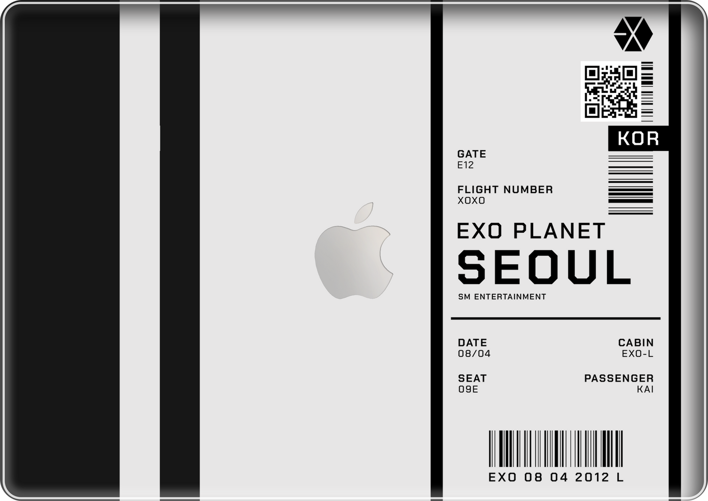 Macbook Snap Case - EXO Planet Ticket