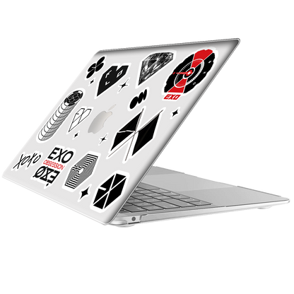Macbook Snap Case - EXO Sticker Pack