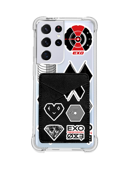 Android Phone Wallet Case - EXO Sticker Pack